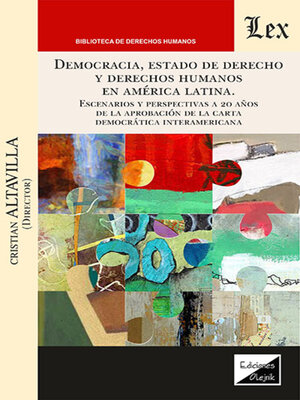 cover image of Democracia, estado de derecho y derechos humanos en América Latina